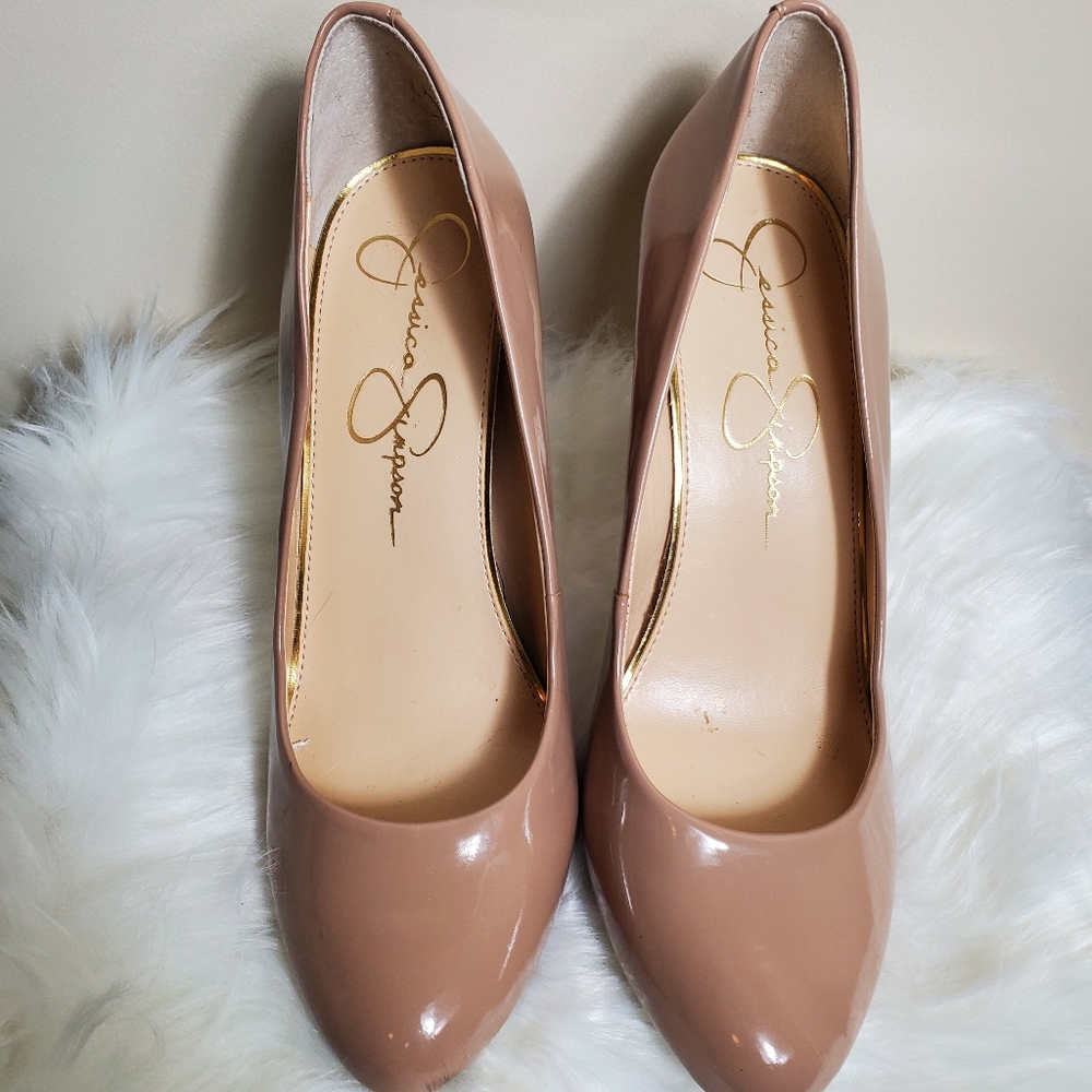 Nude Jessica Simpson Pumps - Picture 5 of 5